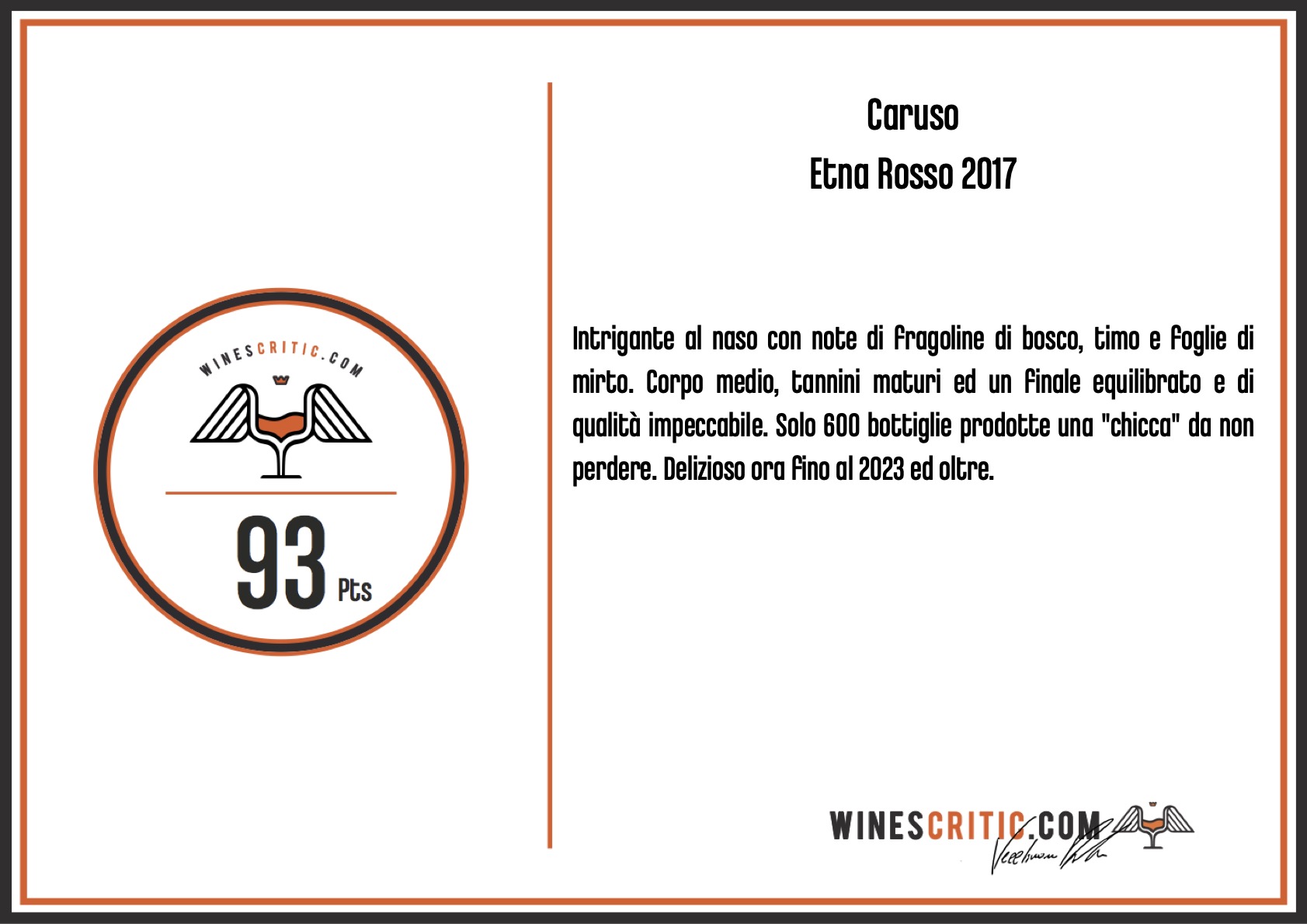 Etna Rosso 2017